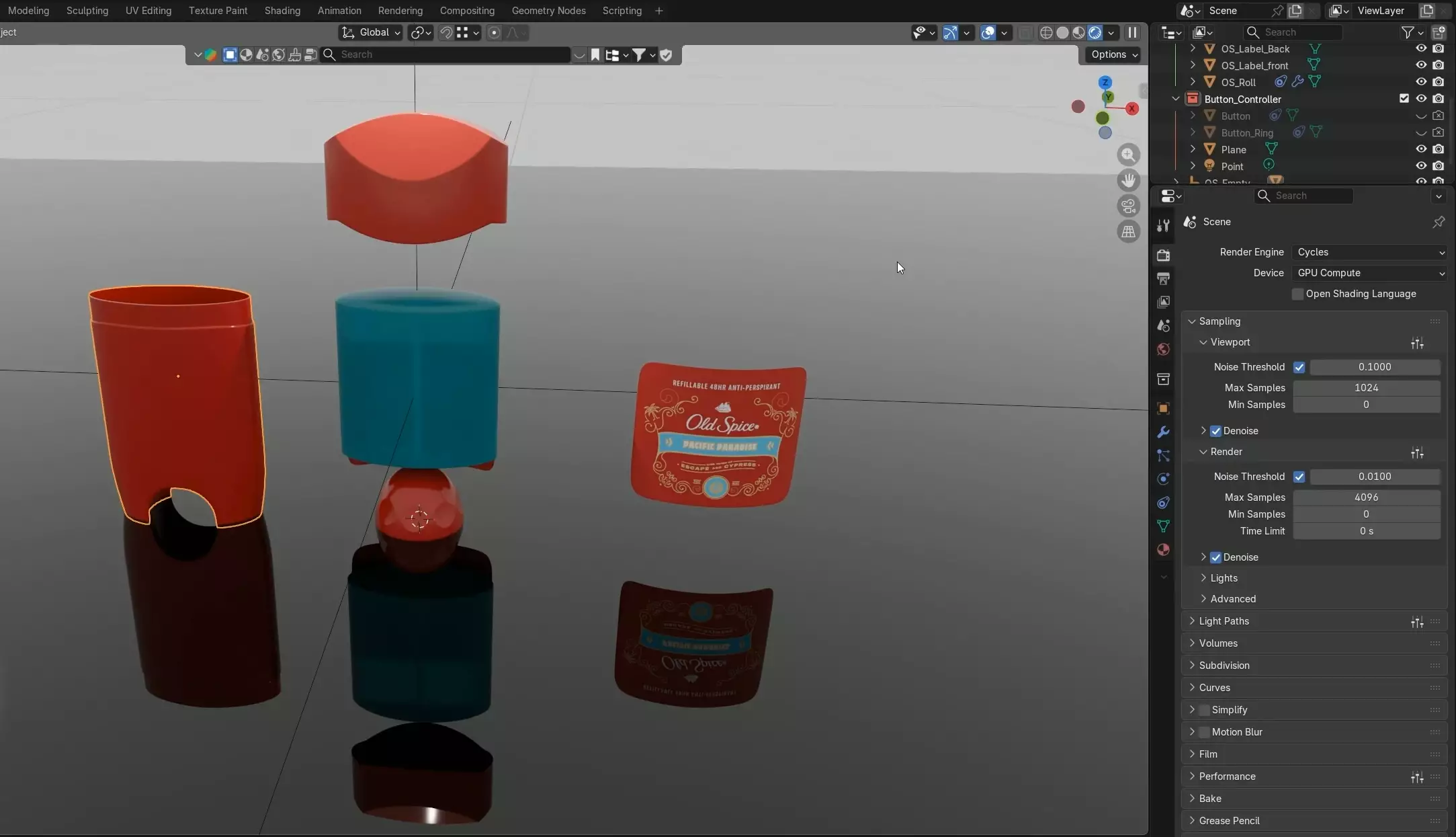 3D produktu vizualizācija — modelēšana